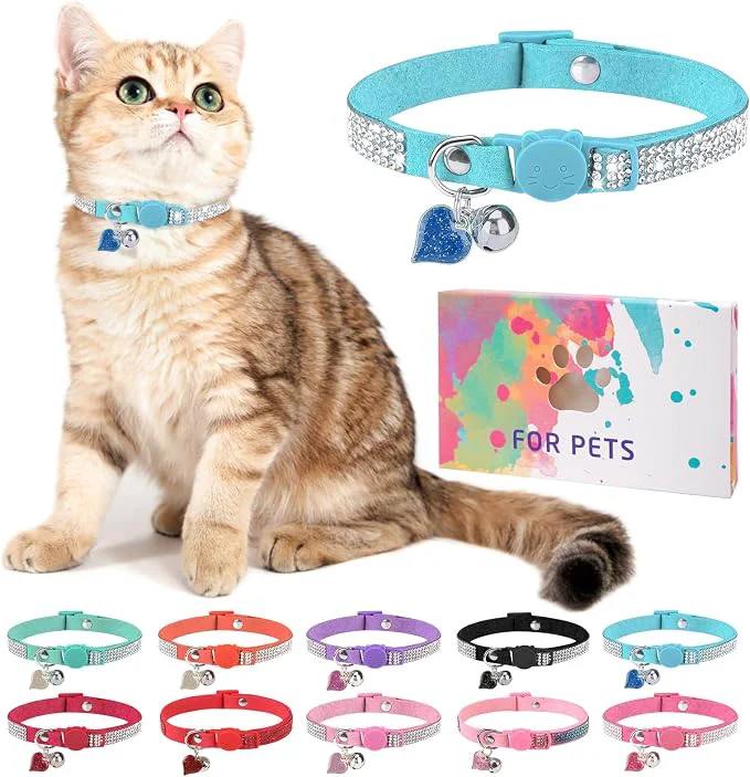 Safe Rhinestone Cat Collar Breakaway Advanced