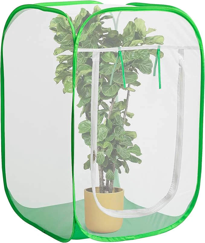 Smooth 24 x 24 x 36 Pop Up Garden Mesh Plant Cover Plant Protectors Mesh Plant World-Class