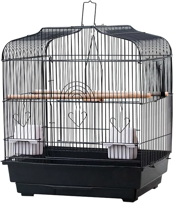 Effective Travel Bird Cage 20.5x18.1x14.2 Inch Portable Bird Carrier Healthy