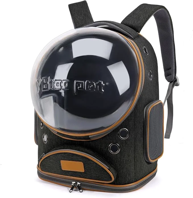 Professional Cat Backpack Carrier Breathable Pet Carrier Backpack Large Space Bubble Trendy