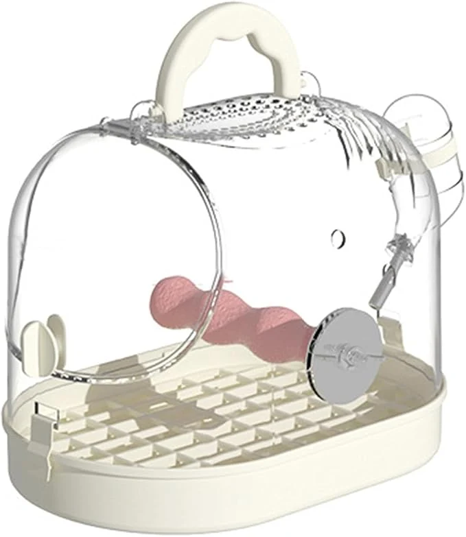Environmentally Friendly Easy to Carry Bird Cage with Watering Bottle High Ventilated Carriers Travel Next-Generation