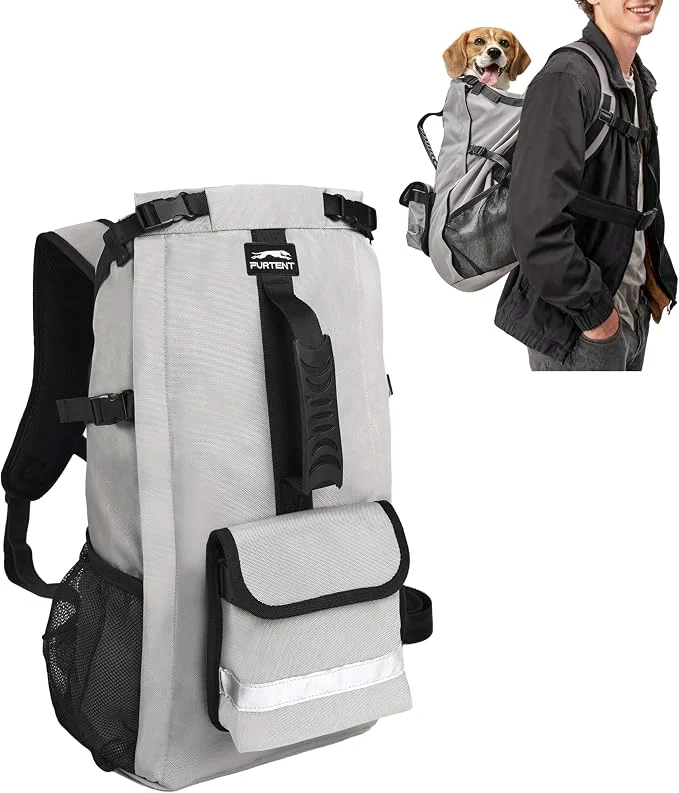 Casual Dog Backpack for Small Medium Dogs – 4-Layer Safety Pet Carrier Exclusive