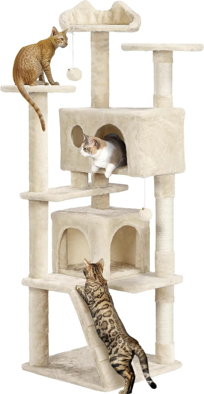 Trendy Yaheetech 62in Cat Tree Cat Tower Healthy