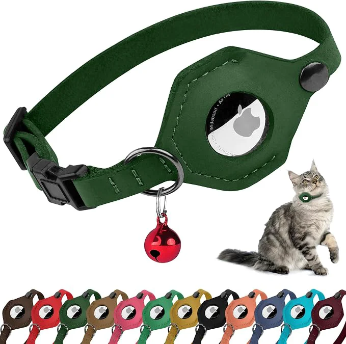 Traditional Breakaway Airtag Cat Collar Trendy