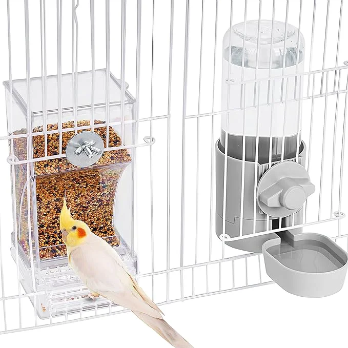 Lightweight No Mess Bird Feeder Water Dispenser Set Bird Feeder Classic