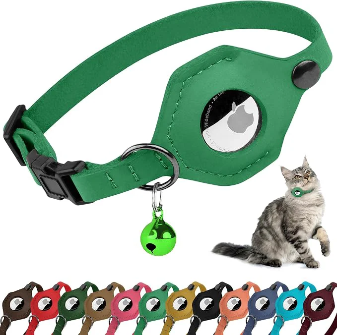 Contemporary Breakaway Airtag Cat Collar Genuine