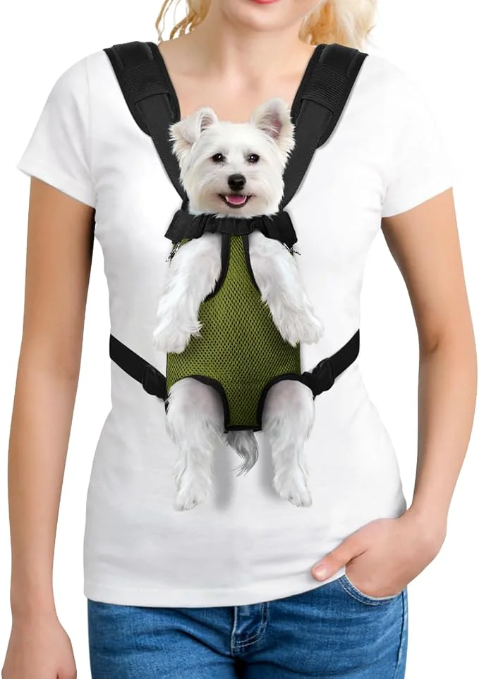 Carefully Designed YUDODO Pet Dog Carrier Backpack Adjustable Dog Front Carrier Legs Out Easy-Fit Fast