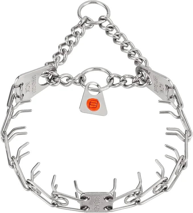 Premium Material Herm Sprenger 1.5mm Micro Prong Collar Stylish