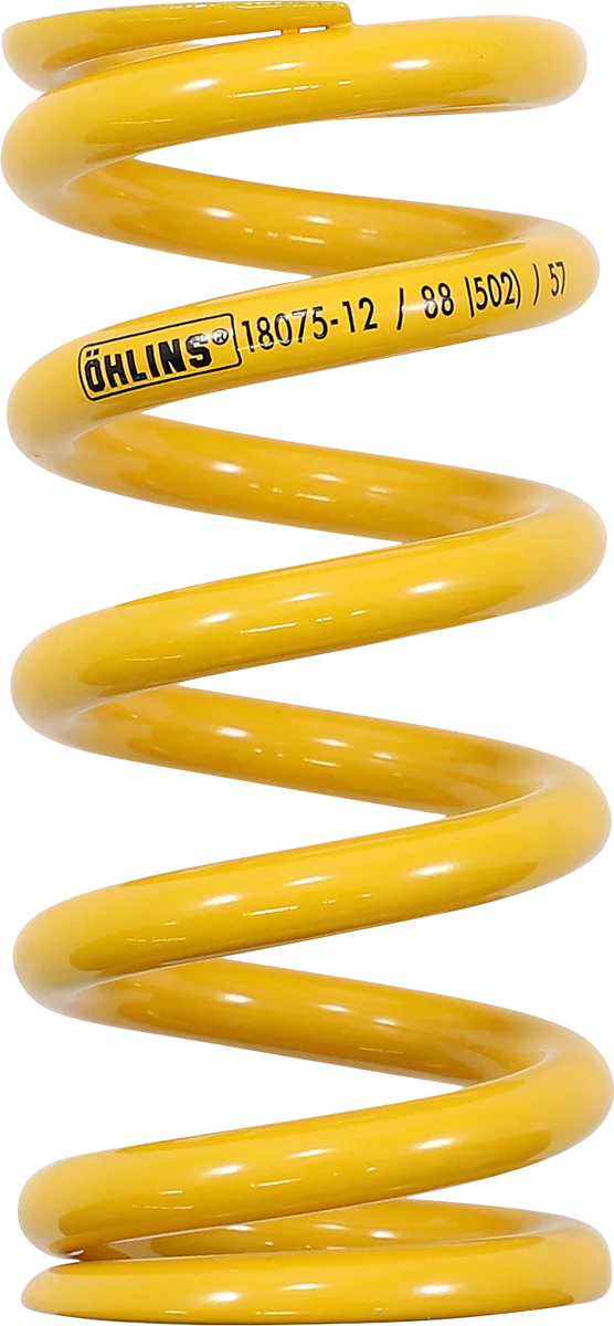 Premium OHLINS-BICYCLE Shock Spring - 502 lb 18075-12 Authentic