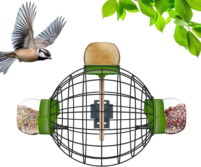 First-Class LONA Squirrel Proof Bird Feeding Cage Authentic