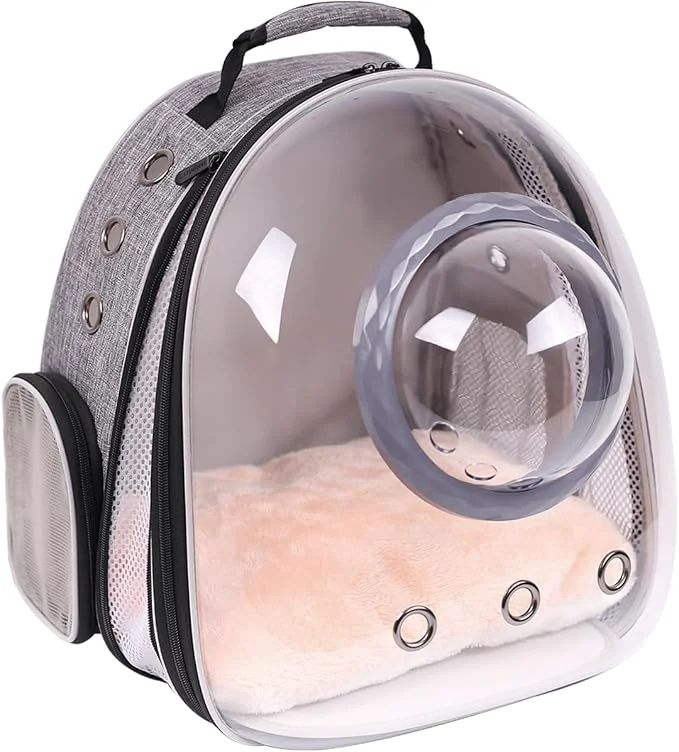 Recyclable Front Extension Cat Backpack Carrier Pet Travel Backpack Long-Lasting