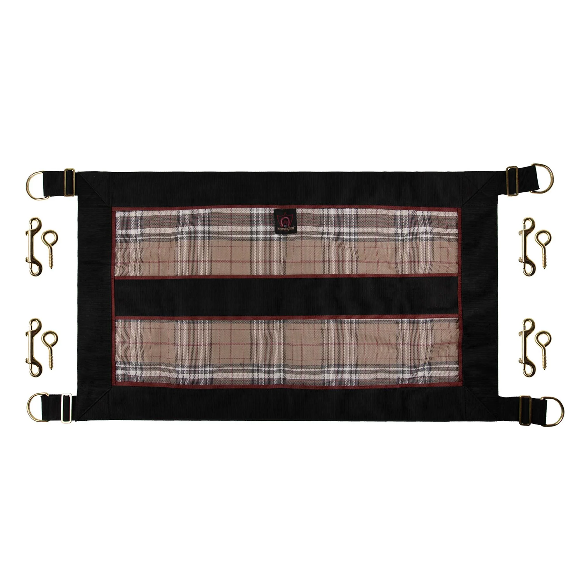 Recyclable Kensington Stall Guard for Pony Horse Draft — Adjustable Straps Hardware Deluxe Black Exclusive