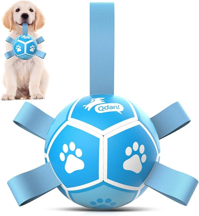 Classic QDAN Dog Toy Balls Dog Soccer Ball Minimalist