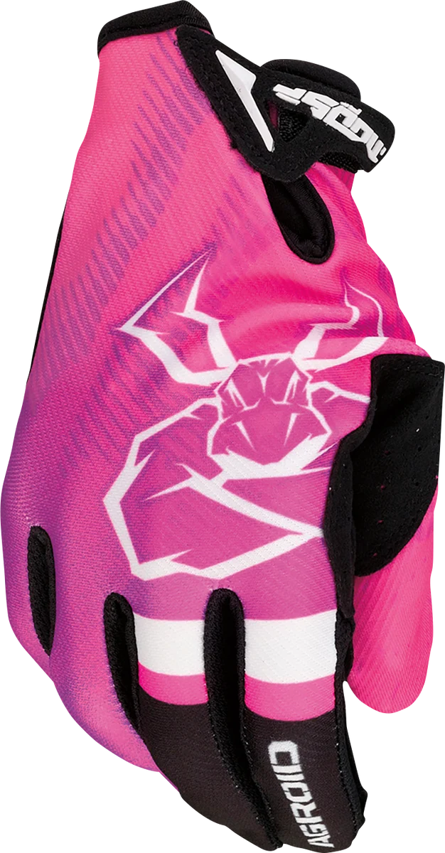 Detailed MOOSE RACING Agroid™ Pro Gloves - Pink - Large 3330-7604 Traditional