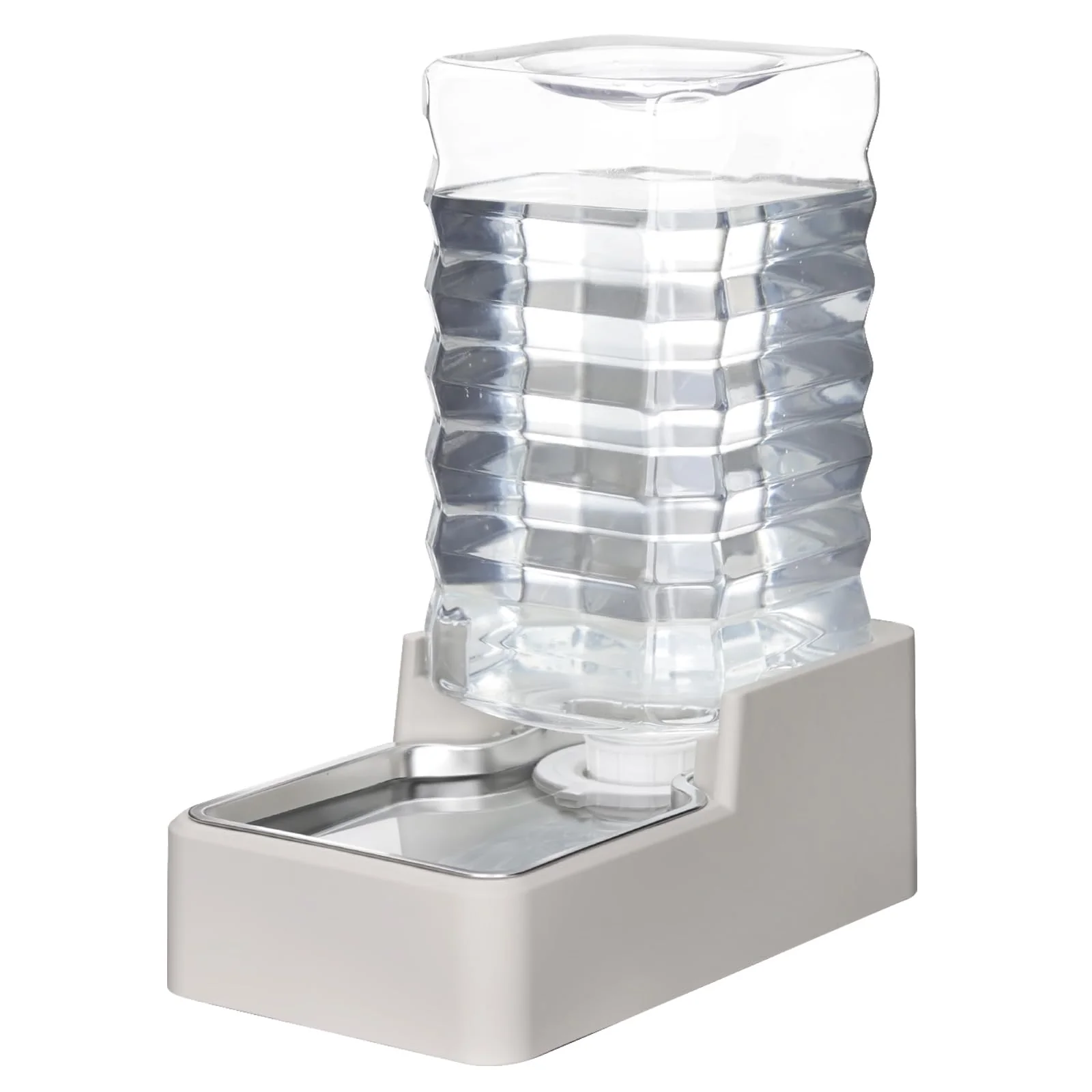 Soft RIZZARI 9.5L Stainless Steel Pet Water Feeder — Automatic Gravity Dispenser with Filter for Large Dogs Trusted