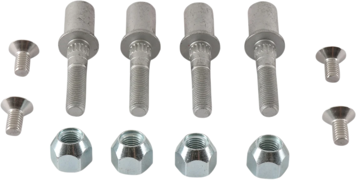 Recyclable MOOSE RACING Wheel Stud Nut Kit - Front 85-1093 Powerful