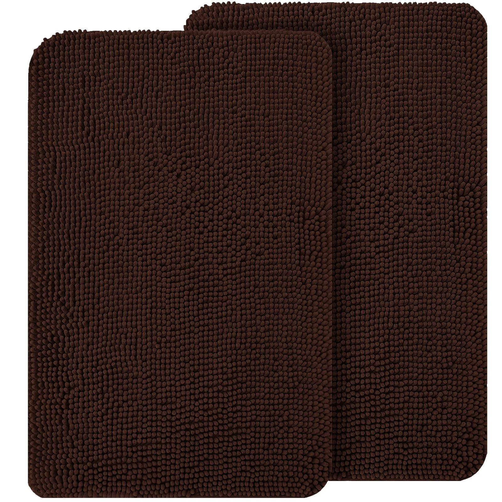Detailed OLANLY Dog Door Mat Set 36x24 Absorbs Moisture Dirt Non-Slip Washable Chenille Mud Mat Organic