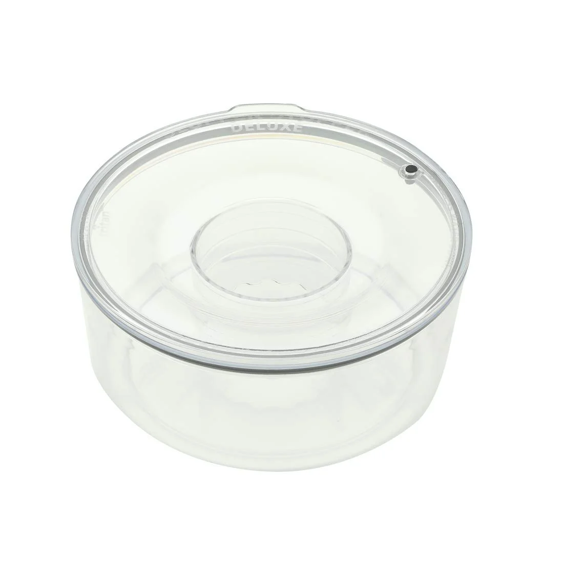 Official Slopper Stopper Dripless Water Bowl - 1 Gallon 9.84-inch Diameter Tritan for Mammoth Dogs Premium