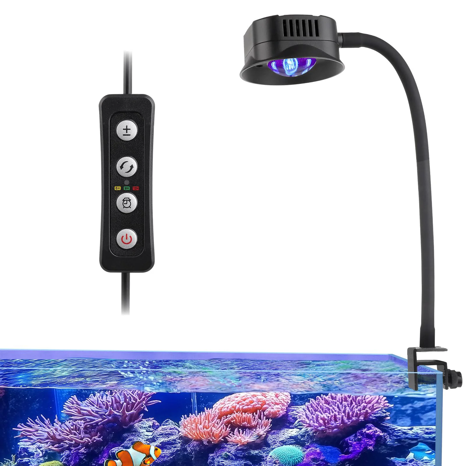 Selected hygger 36W Saltwater Reef Light — Timer Adjustable Color for 16–20-Inch Tanks User-Friendly