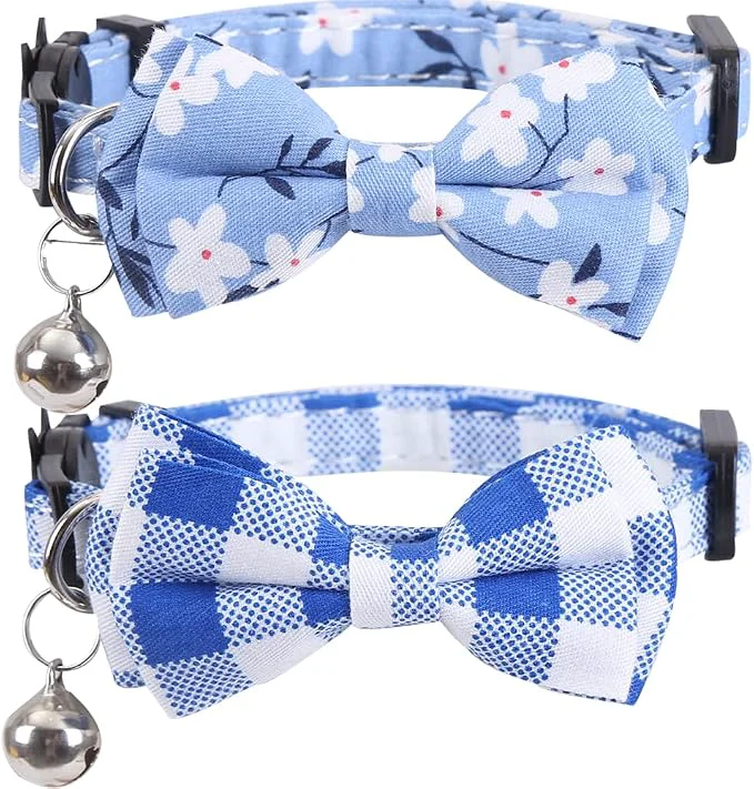 Trusted 2 Pack Set Cat Collar Breakaway Lightweight