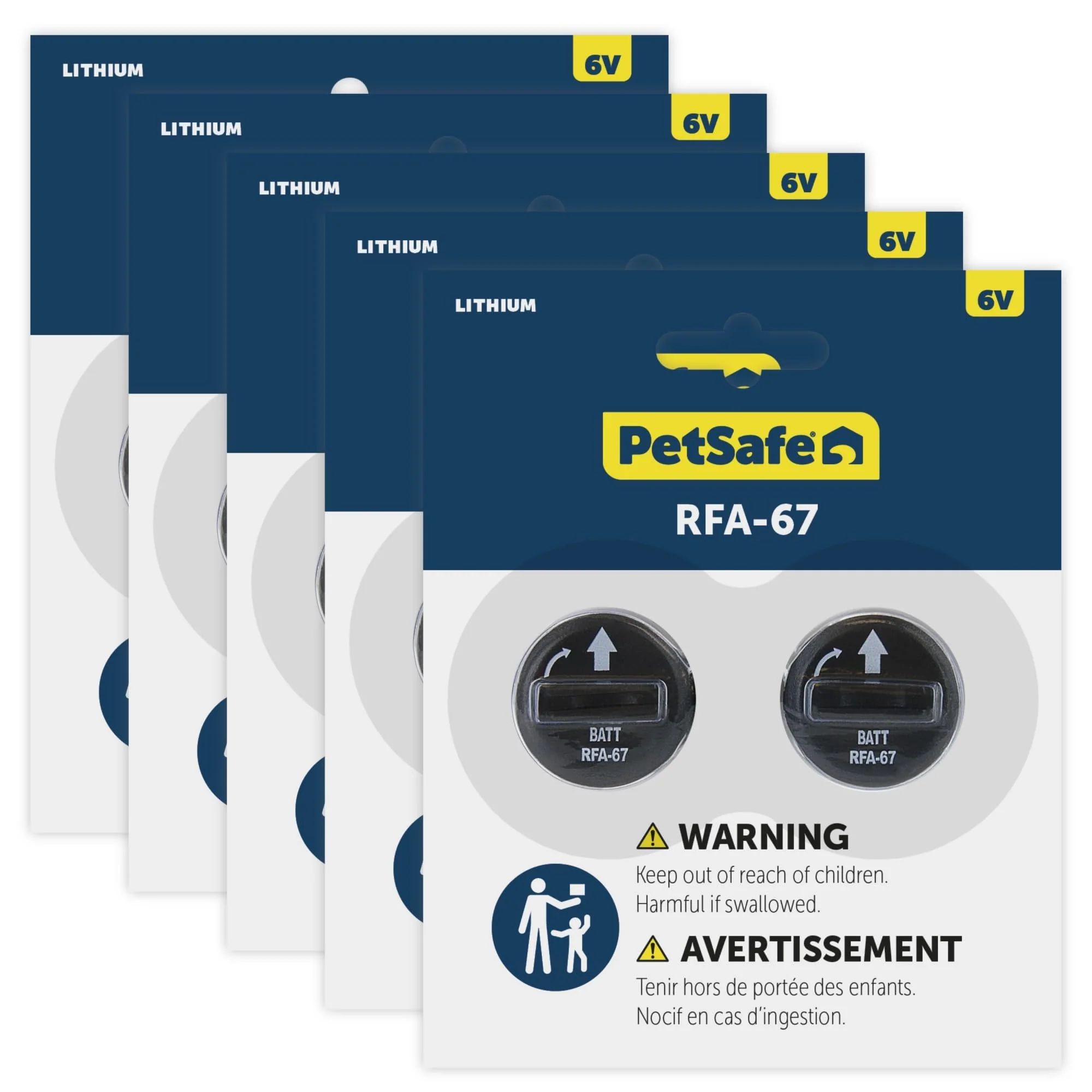 Specialty PetSafe RFA-67 6V Battery Bundle – 10-Pack Waterproof Long-Lasting for Collars Fences Classic