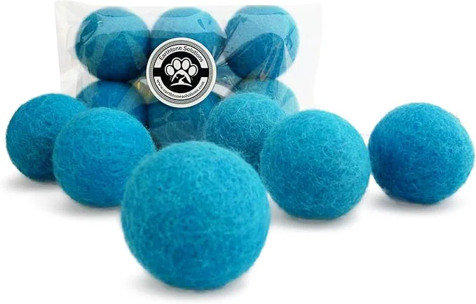 Solid Wool Cat Toys - Felt Cat Toy Balls Powerful