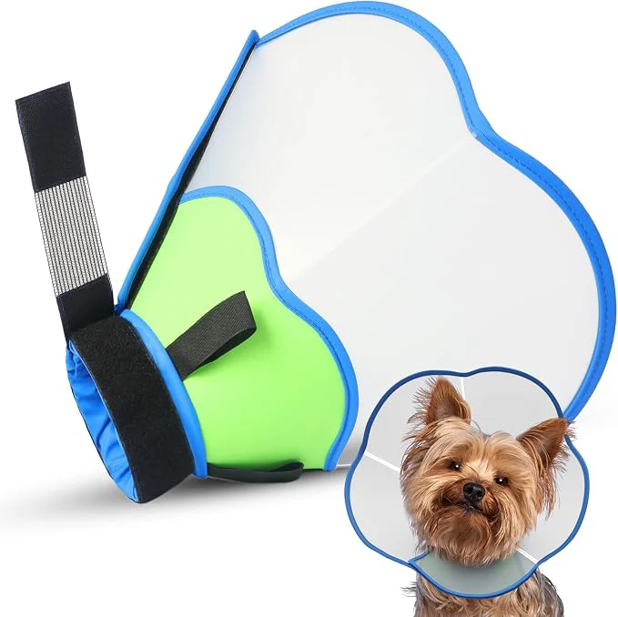 Verified Hard Heavy Plastic Dog Cone Collar Natural