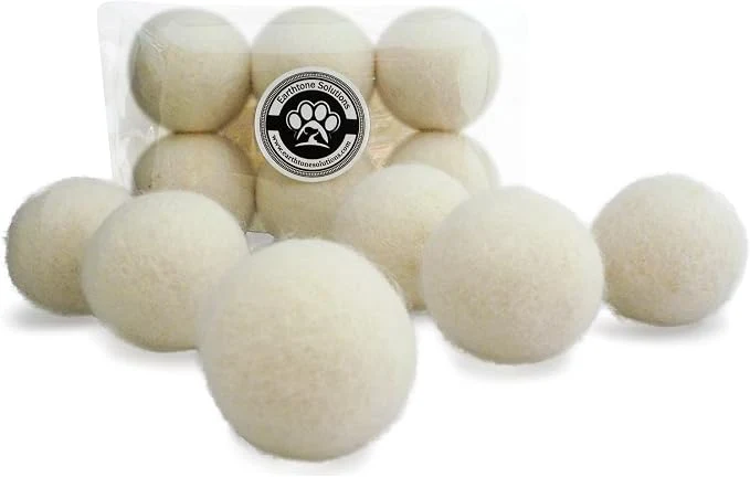 Sophisticated Balls for Cats - Felt Wool Cat Toy Balls for Small Pet Fetch and Play - Eco Original