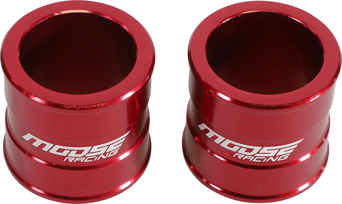 Detailed MOOSE RACING Fast Wheel Spacer - Front - Red - Beta W16-5315R Exceptional
