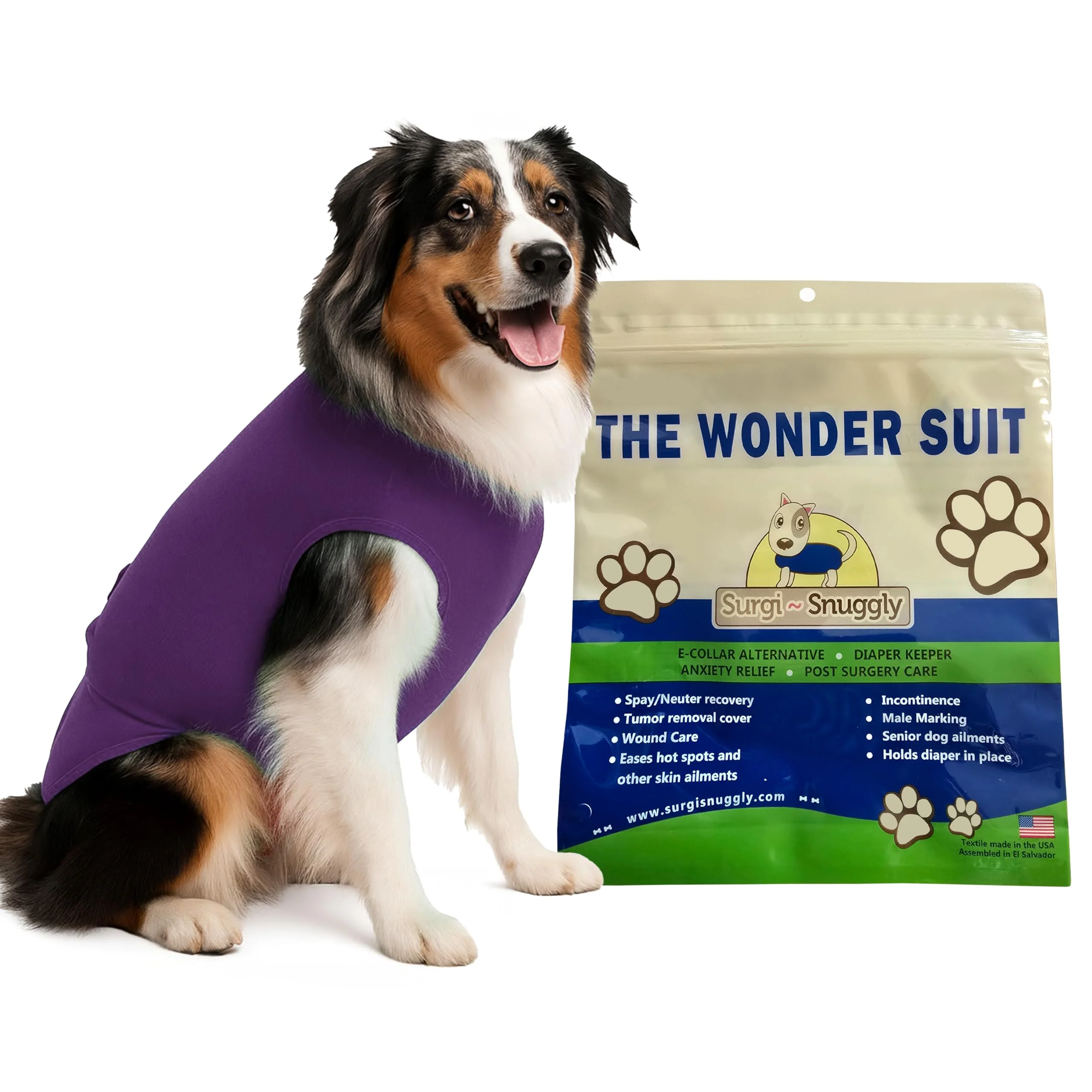 Innovative Surgi Snuggly Disposable Dog Diapers Keeper – Superior Wrap‑Around Fit for Male Female Dogs Smart