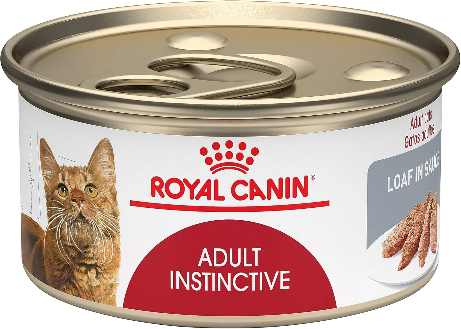 Prestigious Royal Canin Feline Health Nutrition Adult Instinctive Loaf in Sauce Canned Cat Food 3 oz can 24-count High-Performance