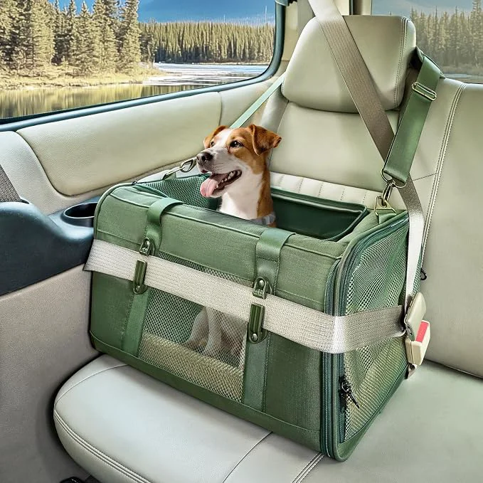 Flexible Petsfit 19x12x12 Pet Carrier for Large Cats Soft-Sided Small Dog Travel Carrier Original