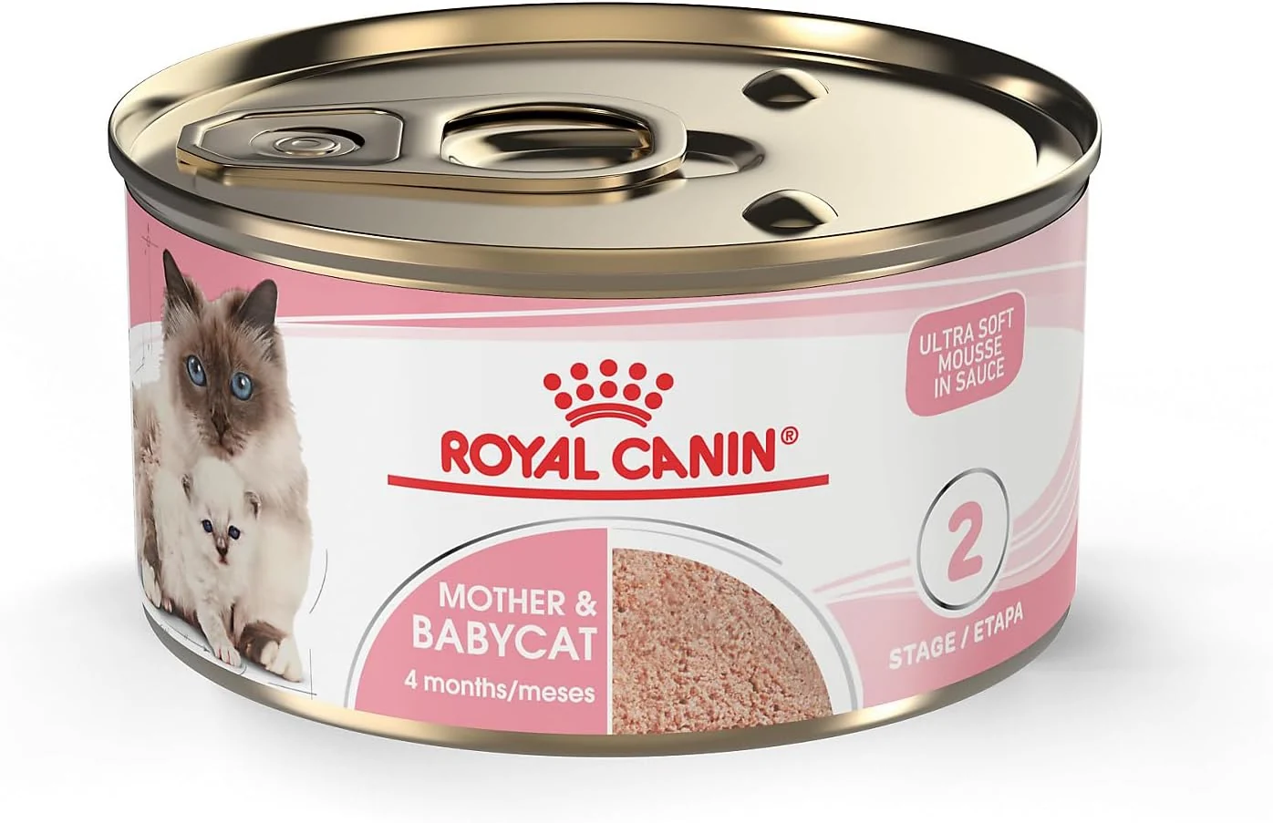 Effective Royal Canin Feline Health Nutrition Mother Babycat Ultra Soft Mousse in Sauce Canned Cat Food 3 oz can 24-count Crafted