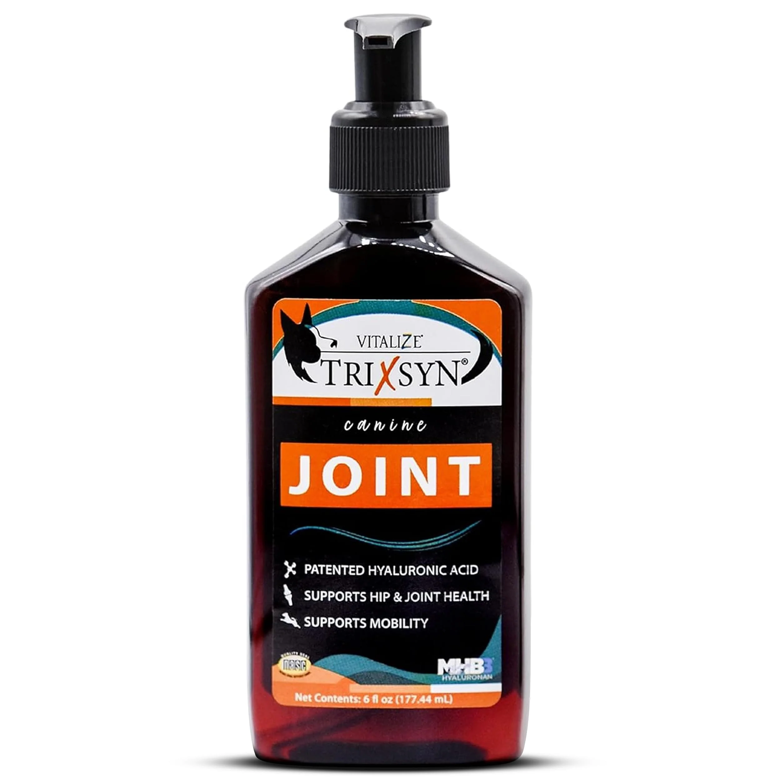 Minimalist TRIXSYN Canine - Liquid Hyaluronic Acid Joint Supplement for Dogs Senior Dog Mobility - 6 fl oz Prestigious
