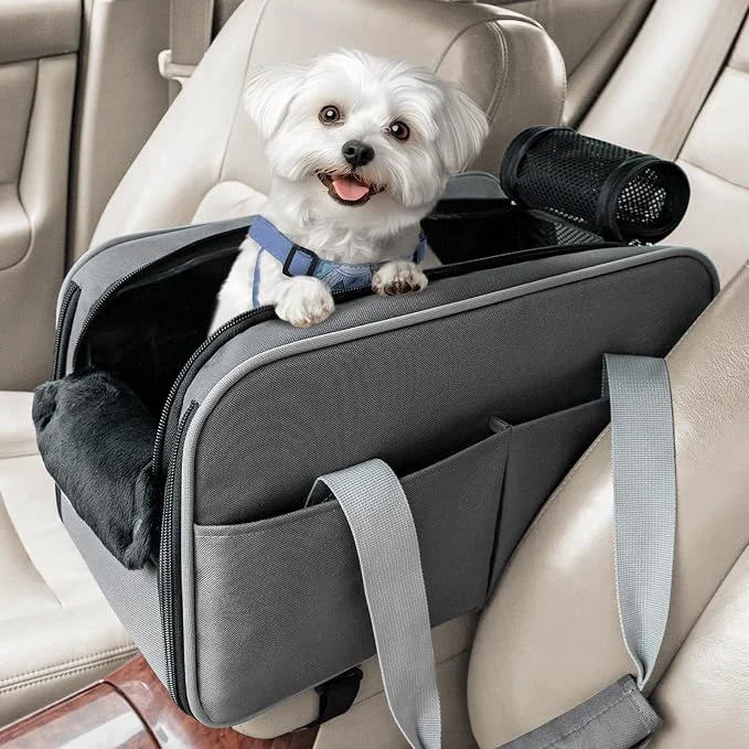 Outstanding PETSFIT Multipurpose Center Console Dog Car Seat Airline Dog Car Sustainable
