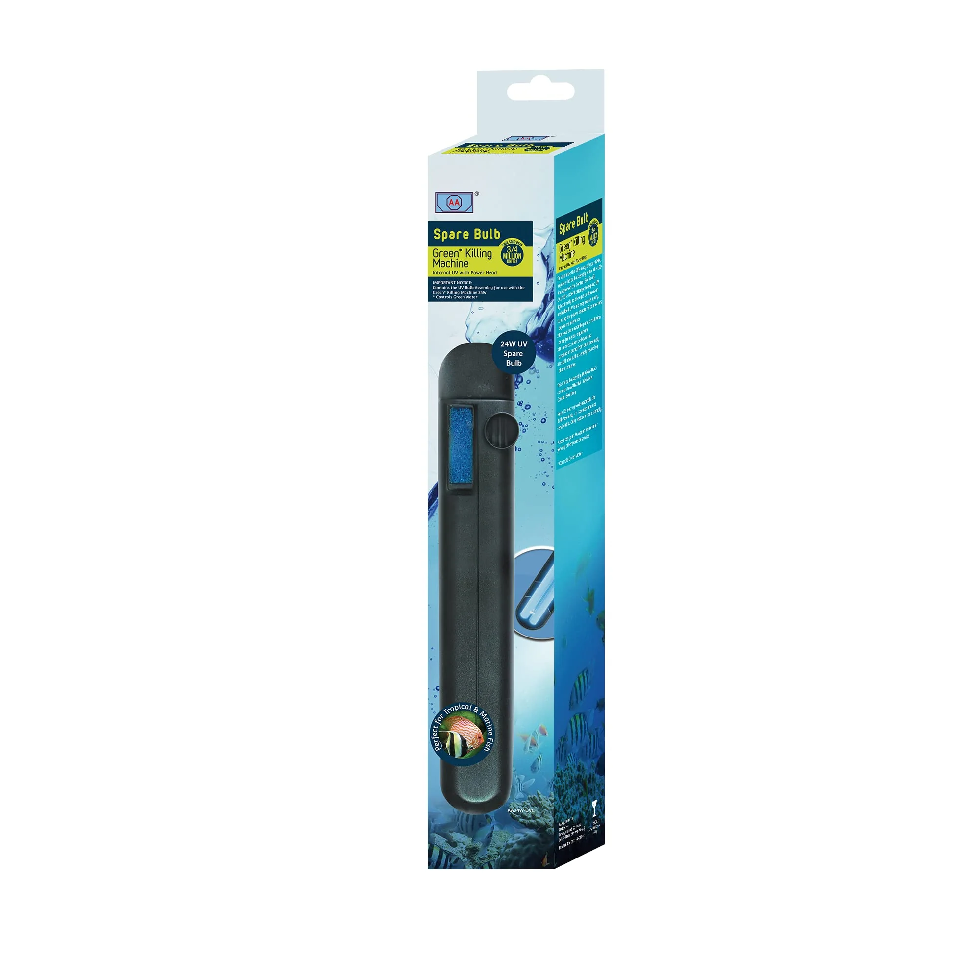 Elegant AA Aquarium GKM24W Internal UV Spare Bulb – Tool- Specialty