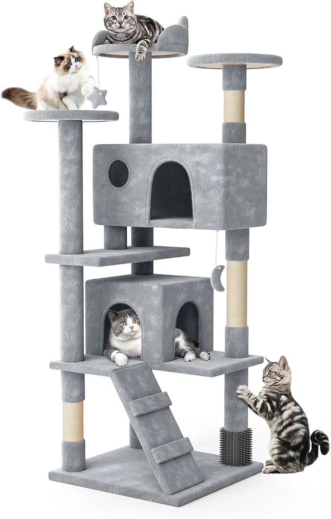 Detailed MoNiBloom 70 Inch Cat Tree Tower Quality