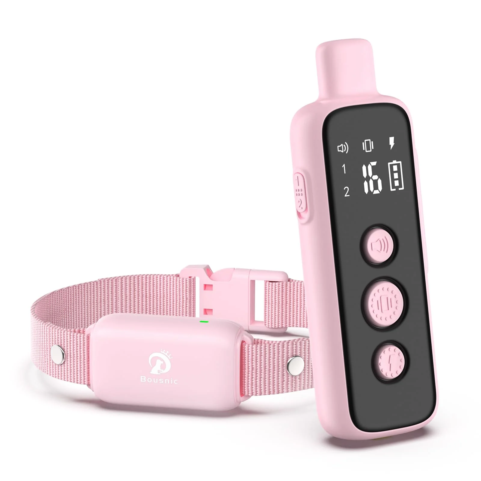 Responsible BOUSNIC Shock Collar for Dogs - Waterproof Rechargeable Training Collar with Remote 8-120 lbs Unique
