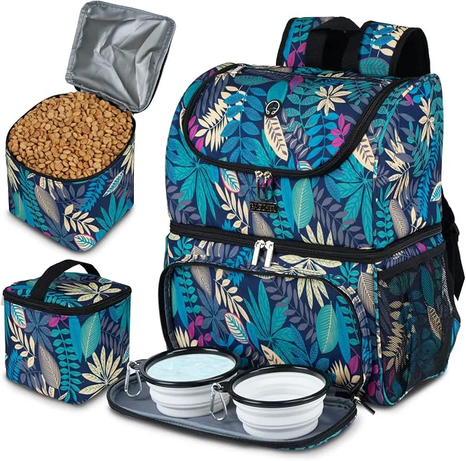 Optimized BAGLHER Pet Travel Bag Double-Layer Pet Supplies Backpack Pet Travel Backpack Practical