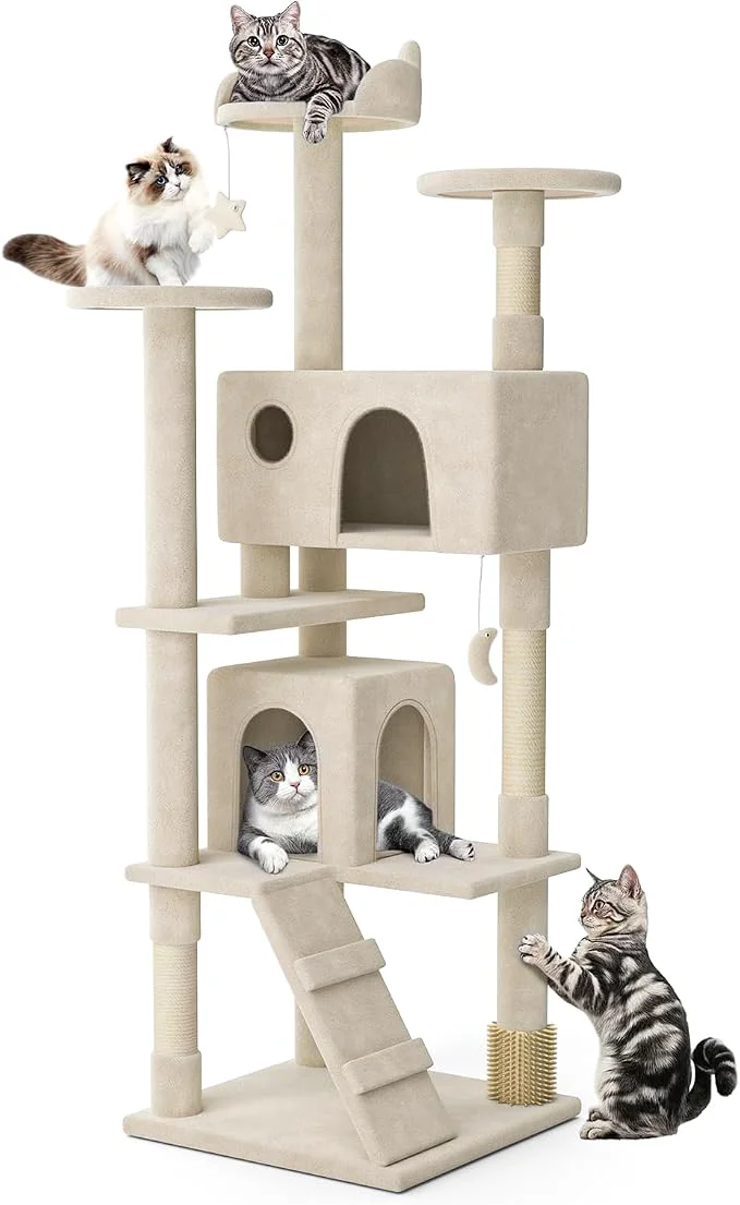 Responsible MoNiBloom 77 Inch Cat Tree Tower Advanced