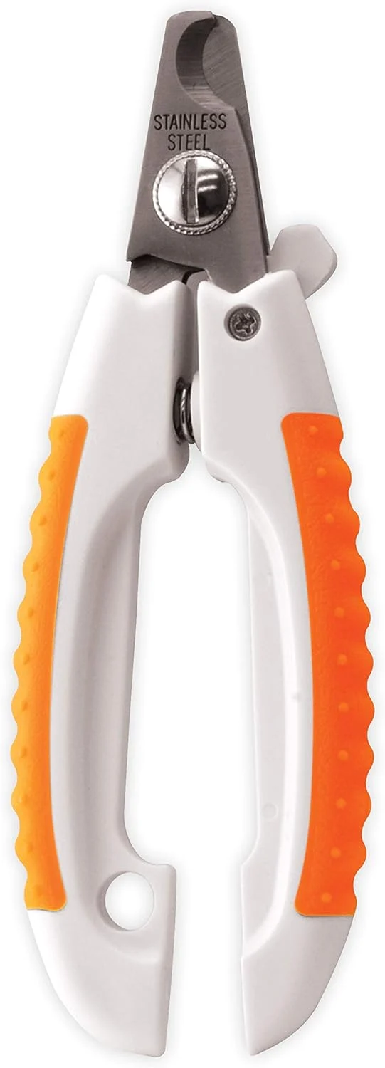 Genuine WAHL Pet Nail Clipper for Cutting Dog Cat Animal Claws with Razor Sharp Stainless Steel Blades Protective Safety Guard Locks for Safe Claw Care – Model 858448 Minimalist