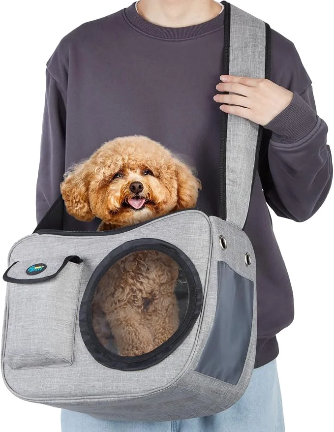 Safe OWNPETS Pet Sling Carrier Pet Airline Carrier Travel Bag Fit 10 13lb Small Healthy