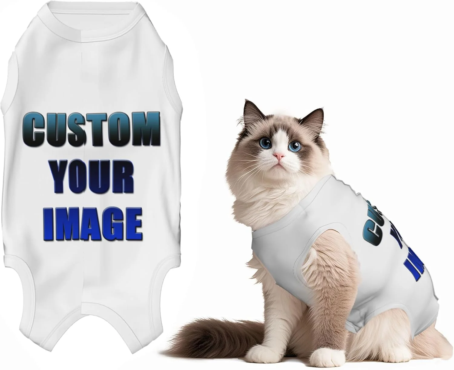 Smart Custom Cat Surgery Recovery Suits Cat Onesie After Neuter Surgery Clothes for Little Animals Premium