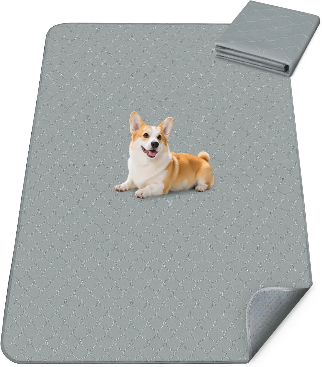 Premium FXW Washable Pee Pads for Dogs Puppy Pads with Super Absorbent Specifically Designed for FXW Rollick Homeplus 32inch 6 Panels Dog Playpen 72 × 43 Rectangle Gray 1 Pack Quality