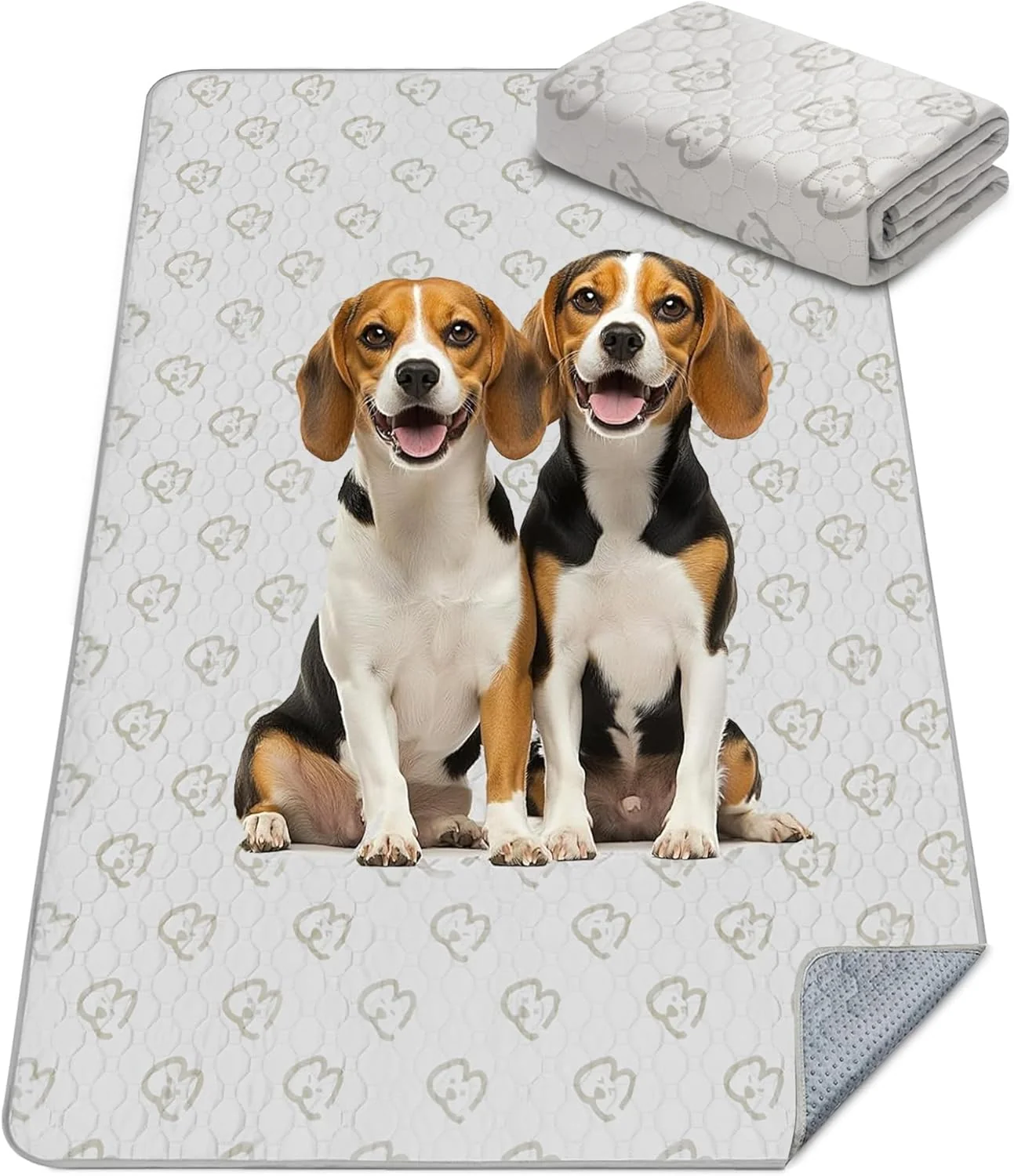 Refined FXW Washable Pee Pads for Dogs Puppy Pads with Super Absorbent Specifically Designed for FXW Rollick Homeplus 24inch 8 Panels Dog Playpen 85 × 39 Rectangle Khaki 1 Pack Trusted