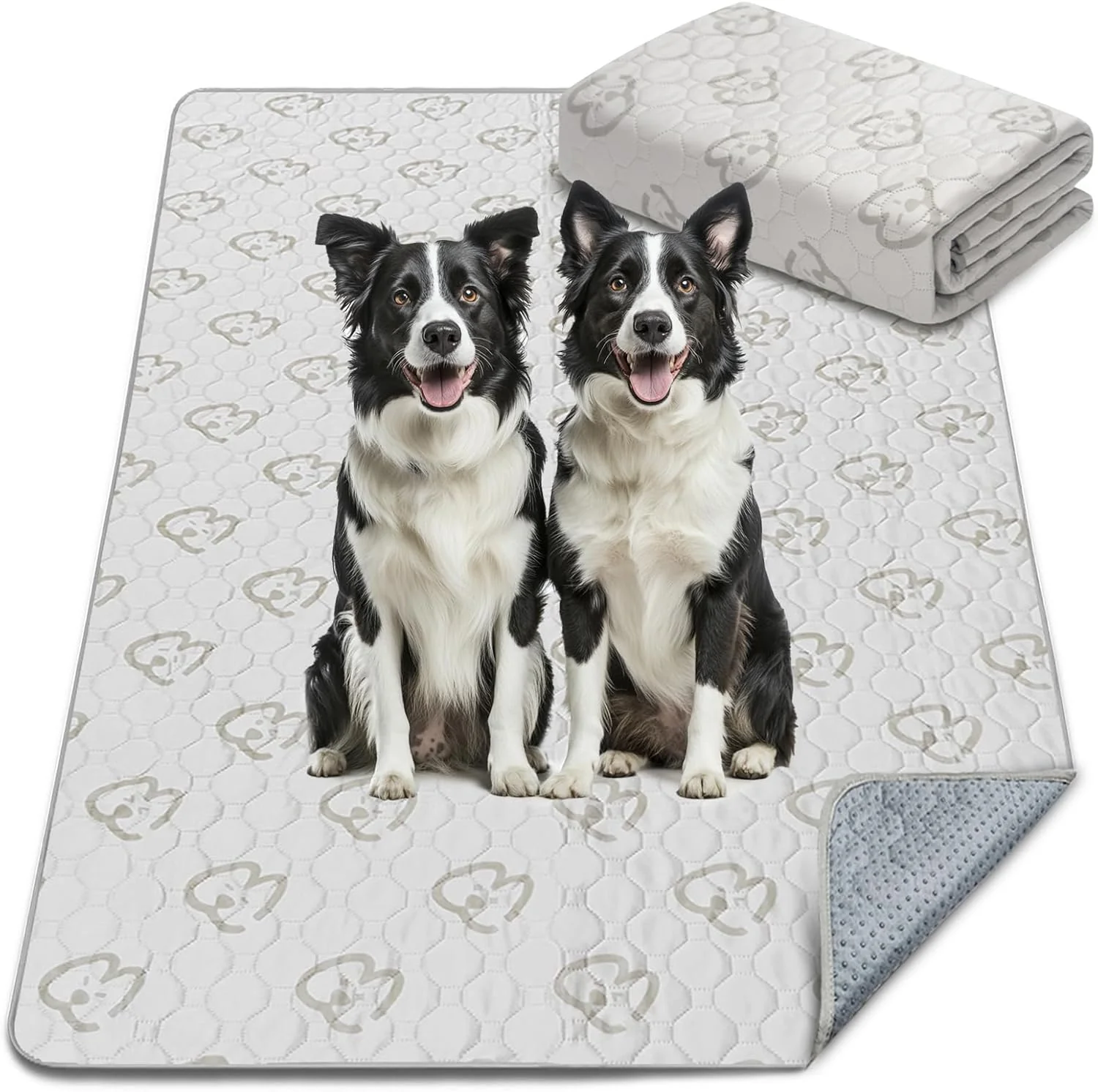 Casual FXW Washable Pee Pads for Dogs Puppy Pads with Super Absorbent Specifically Designed for 48inch Cages 47 × 29 Rectangle Khaki 1 Pack Fine Crafted
