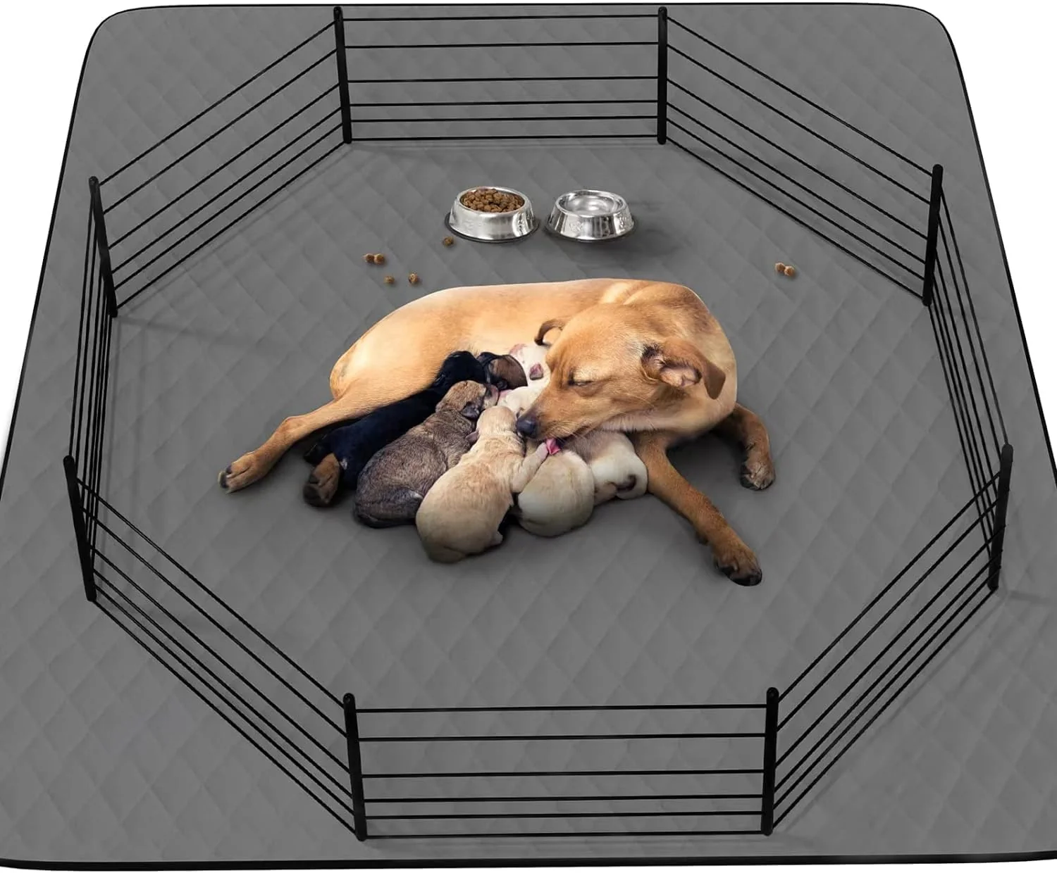 Detailed CoolShields Washable Puppy Pad 82x102 – Waterproof Reusable Whelping Training Mat Specialty