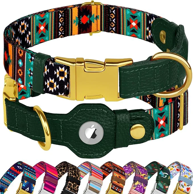 Consistent AirTag Dog Collar for Small Medium Large Breed Proven