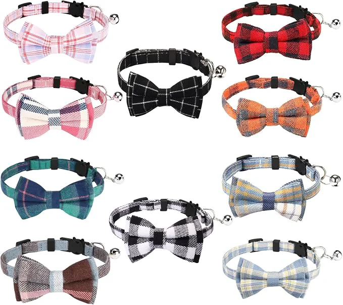 Traditional 10 Pcs Cat Collar Breakaway Effective