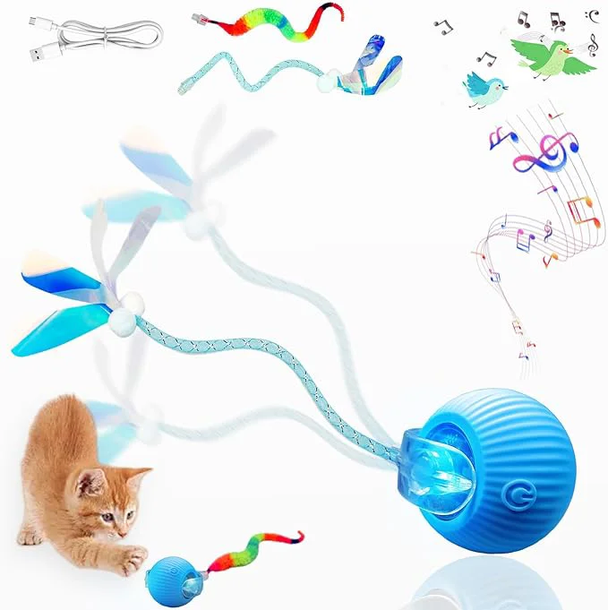 Breathable New Upgraded Cat Ball Toy High-Grade